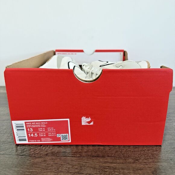 New Nike Air Max Solo Summit White Light Bone  FN6918 100 Men’s Size 13 main image 8